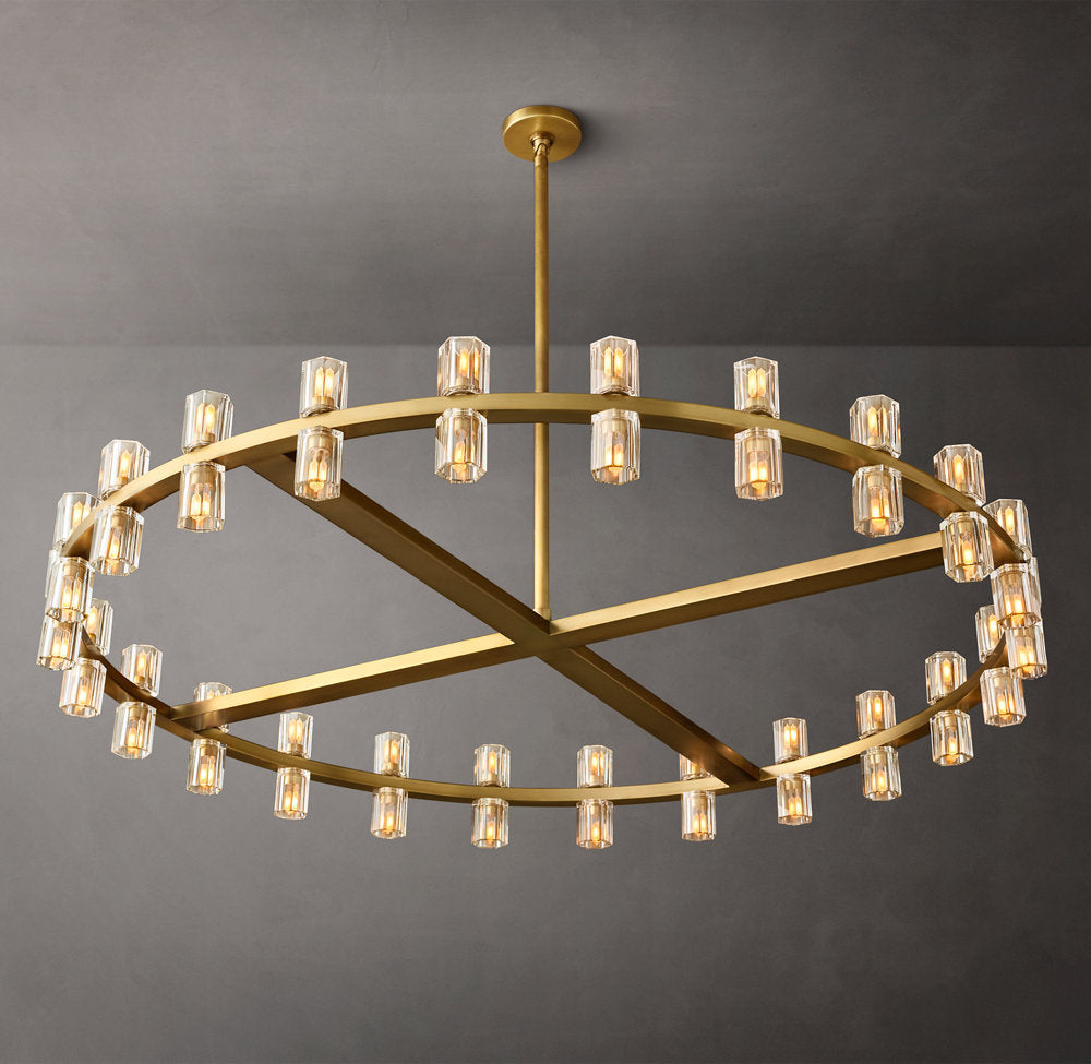 Arcachons Circular LED Chandelier 48"