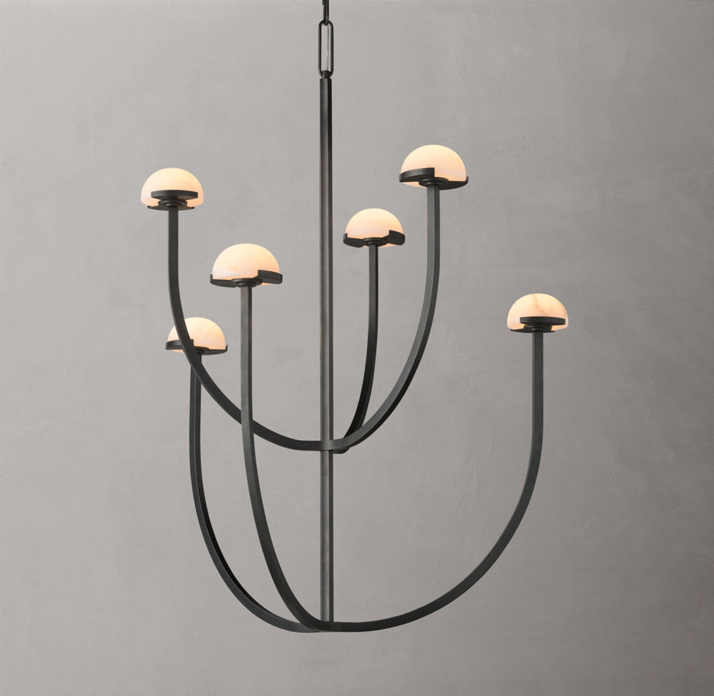 Pedru Round Chandelier 32"