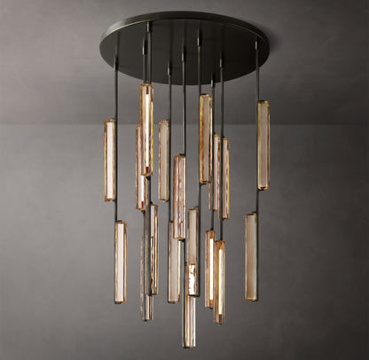 Audubon Crystal Round Chandelier 40"