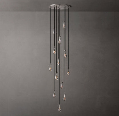 Rain Round Chandelier 36"
