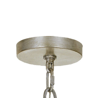 Luna 60'' Antique Silver Chandelier Silver 60"W x 70"H x 60"D