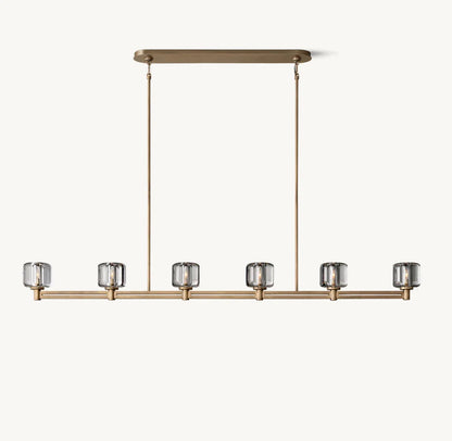 Demarets Rectilinear Linear Chandelier 72"
