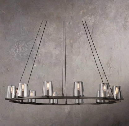 Pauillacs Circular Chandelier 48"