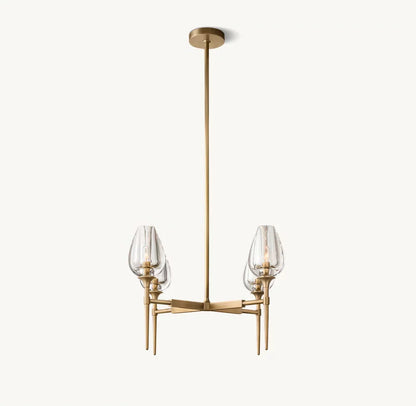 Tulips Circular Chandelier 27"