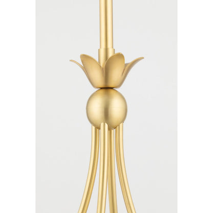 Gates 12-Light Chandelier in Aged Brass 50.5L x 50.5W x 31.75H