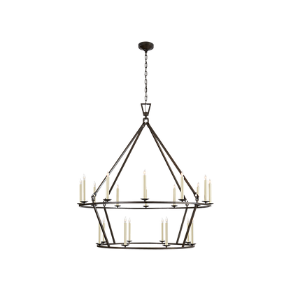 Darlana Extra Large Two-Tier Chandelier