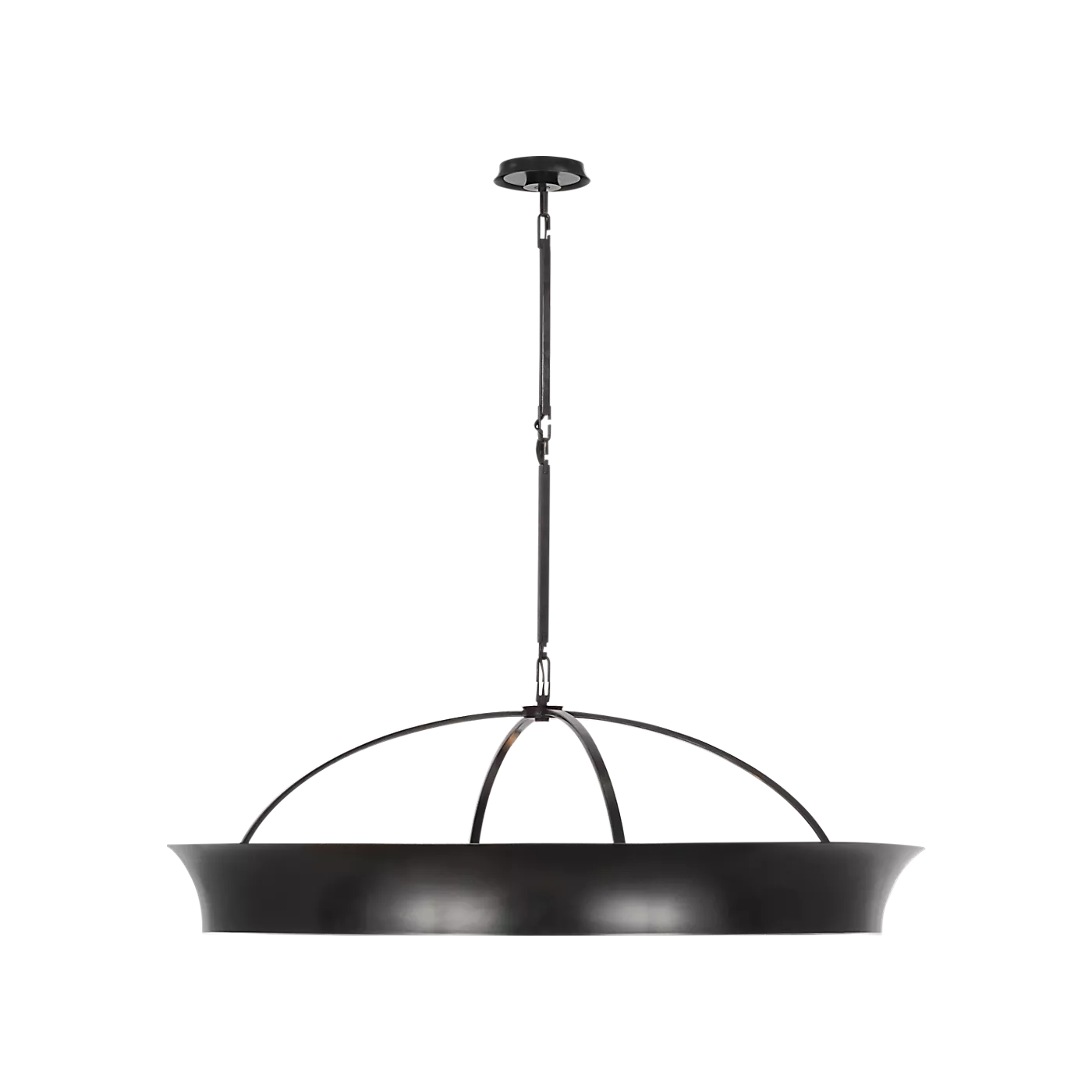 Garland 40" Dual Lit Ring Chandelier