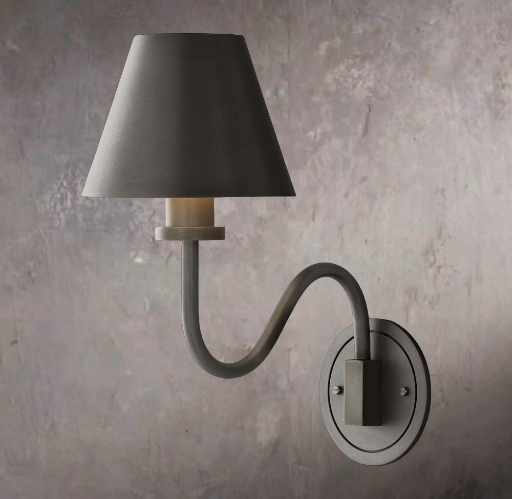 Clarences Curved Wall Sconce