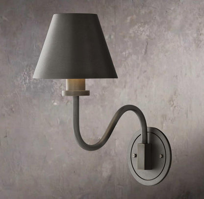 Clarences Curved Wall Sconce