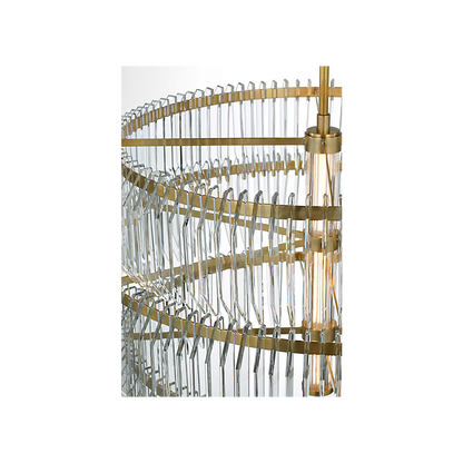Killarney 32" Layered Drum Chandelier