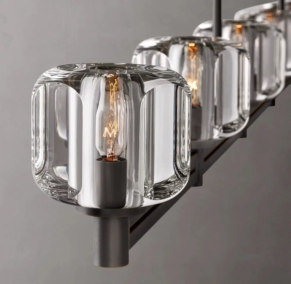 Demarets Rectilinear Linear Chandelier 72"