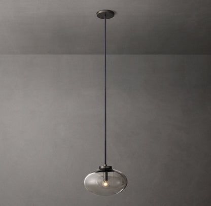 Cabrette Clear Glass Pendant