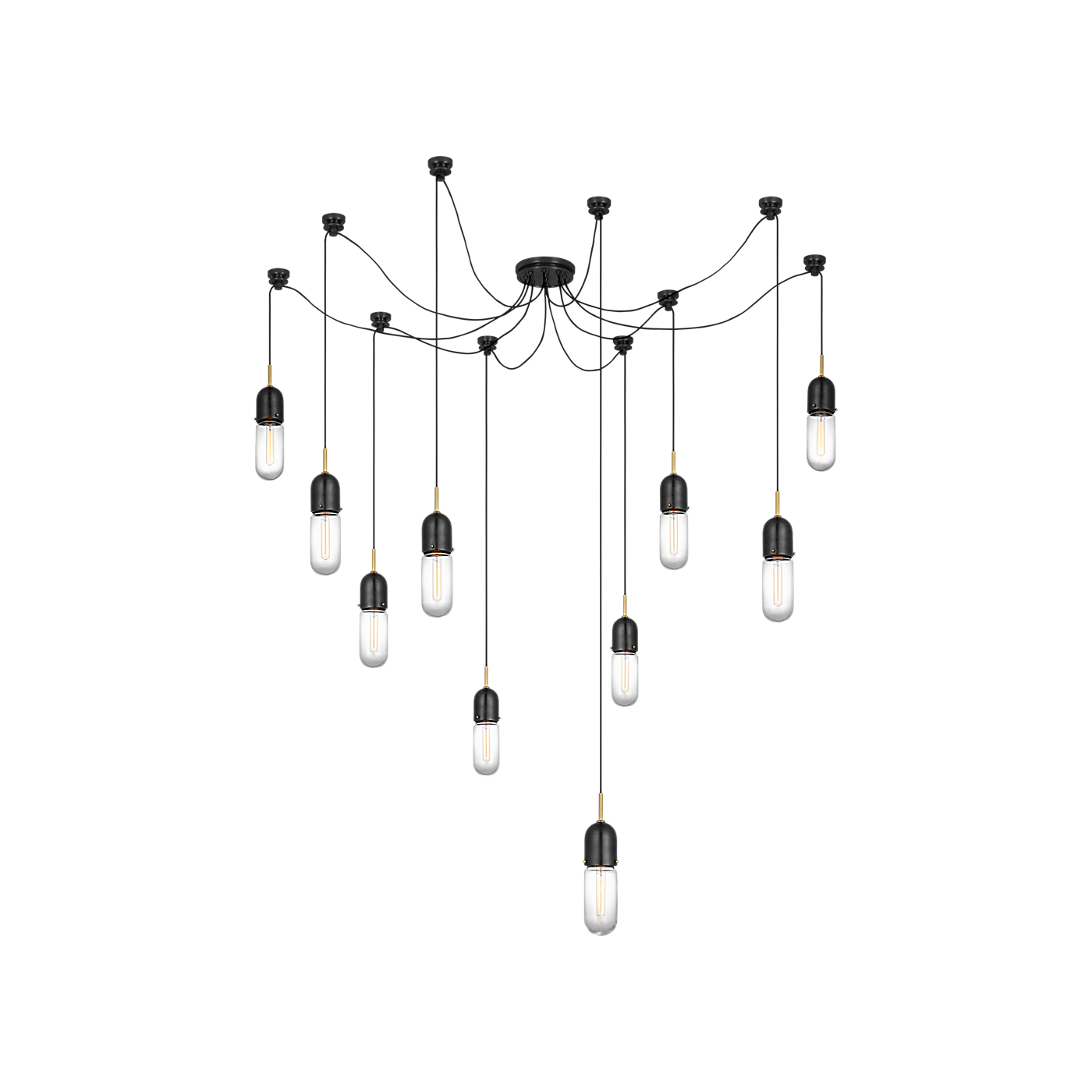 Junio 10-Light Chandelier