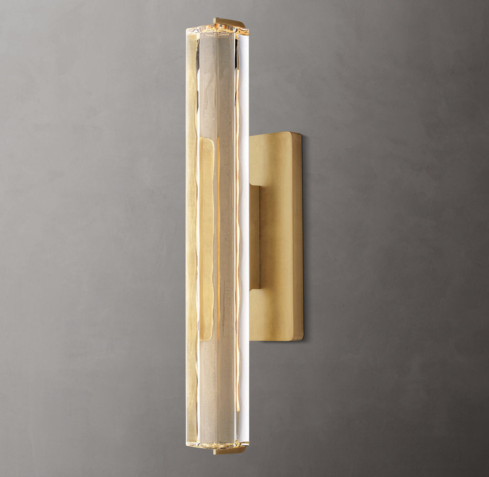 Audubon Crystal Wall Sconce 19 Inch