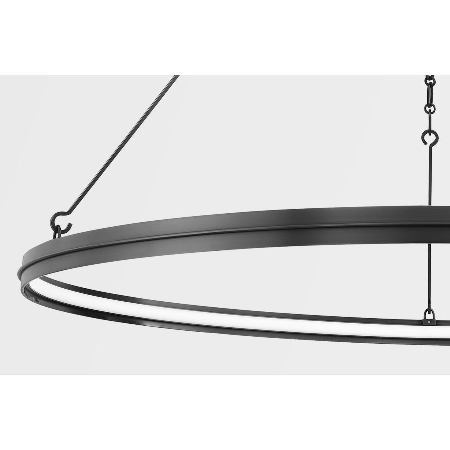 Rosendale 1-Light Chandelier in Aged Brass 56L x 56W x 2.25H