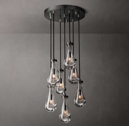 Rains Circular Chandelier 18"