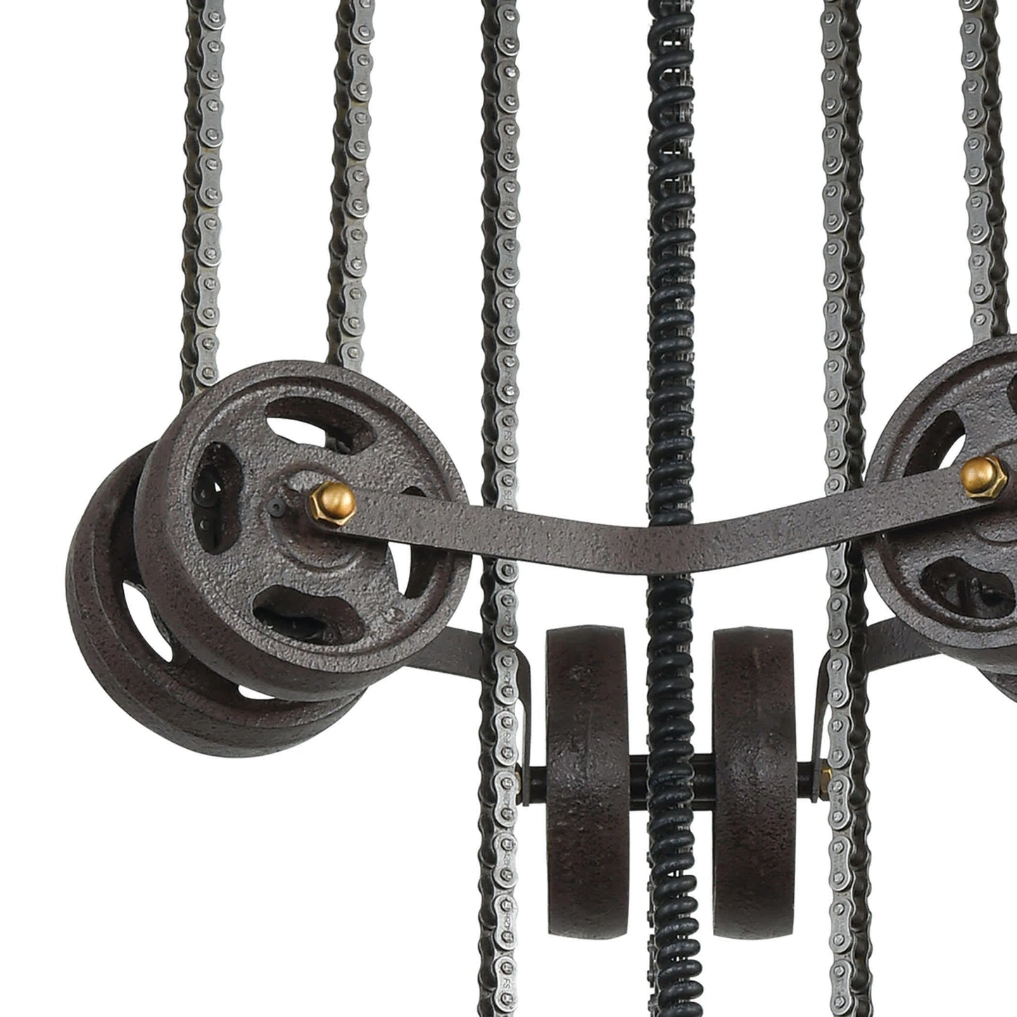 Torque 6 Light 36" Wide Chandelier