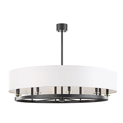 Durham 10-Light Chandelier in Aged Old Bronze 42L x 42W x 14.5H