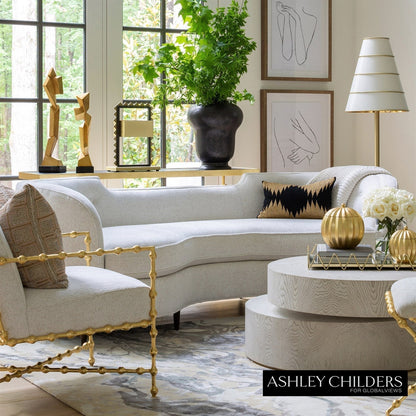 Global Views Lauren Sofa Avoletta by Ashley Childers