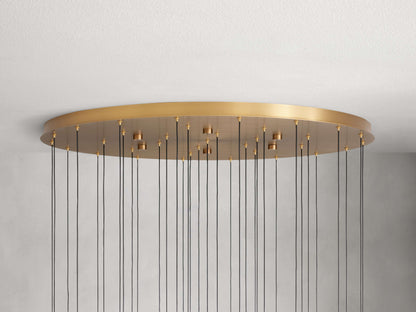 Soltaire Round Chandelier