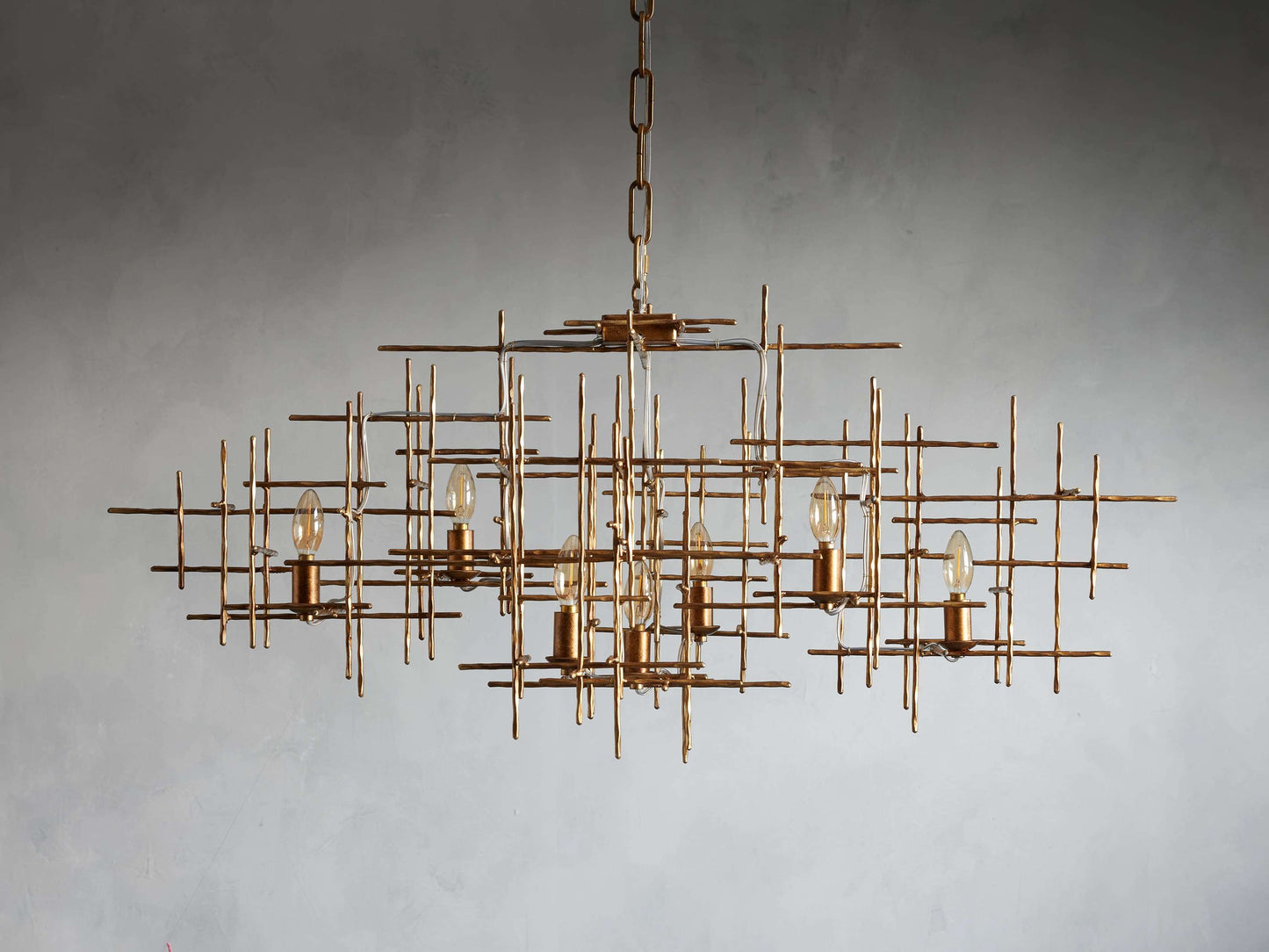 Fritz Crystal Chandelier Lamp