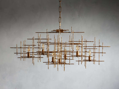 Fritz Crystal Chandelier Lamp