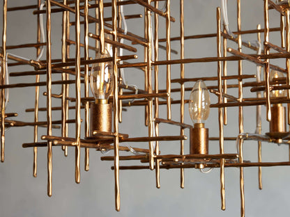 Fritz Crystal Chandelier Lamp