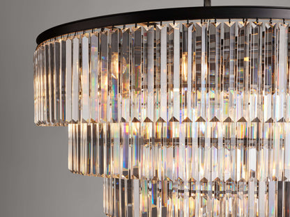 Leyland Tiered Round Chandelier