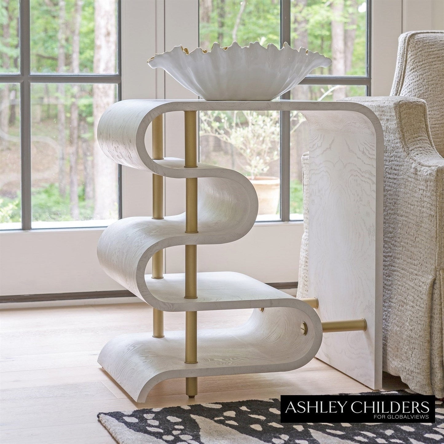 Global Views Traverse Side Table by Ashley Childers