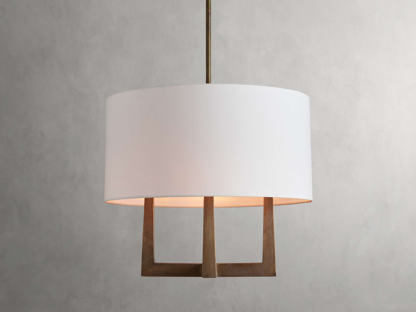 Emmet Shaded Chandelier