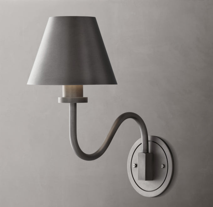 Clarences Curved Wall Sconce