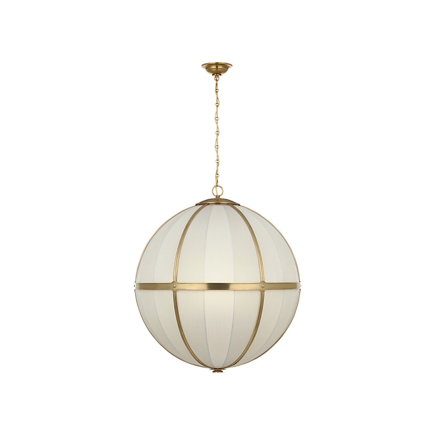 Allister 30" Framed Globe Chandelier