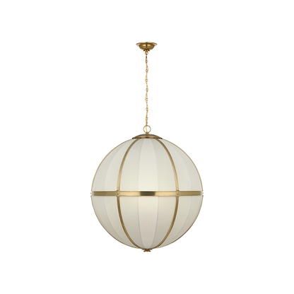 Allister 30" Framed Globe Chandelier