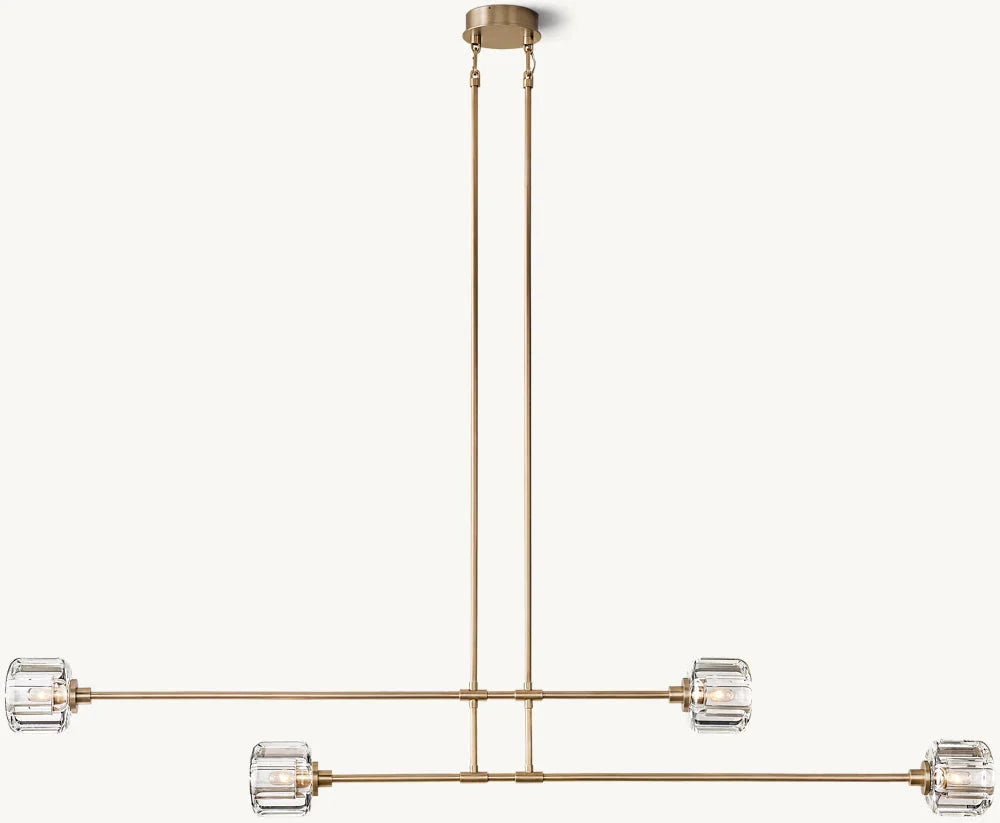 Demaret Adjustable Linear Chandelier