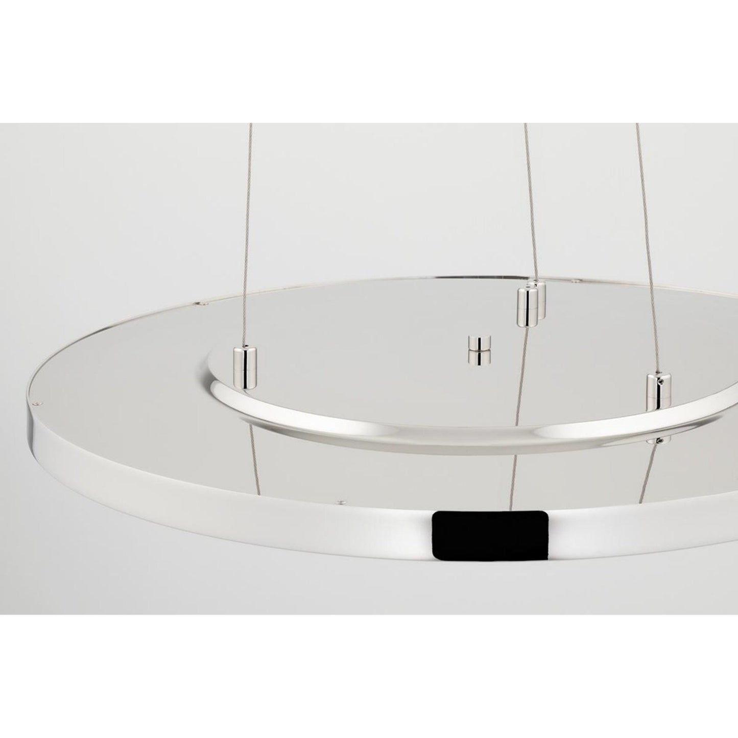 Eastport 1-Light Chandelier in Aged Brass 36L x 36W x 1.75H