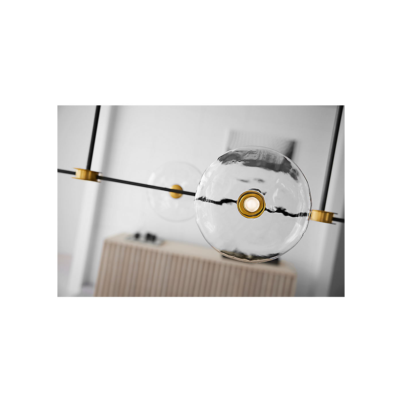 Calvino Large Linear Chandelier