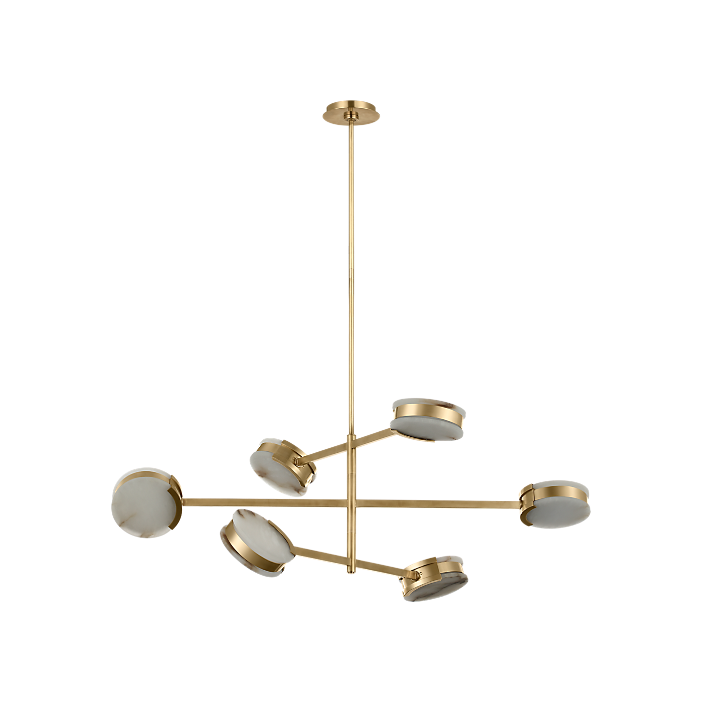 Melange 48" Multi-Positional Chandelier