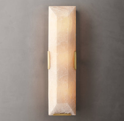 Harlow Calcite Linear Sconce