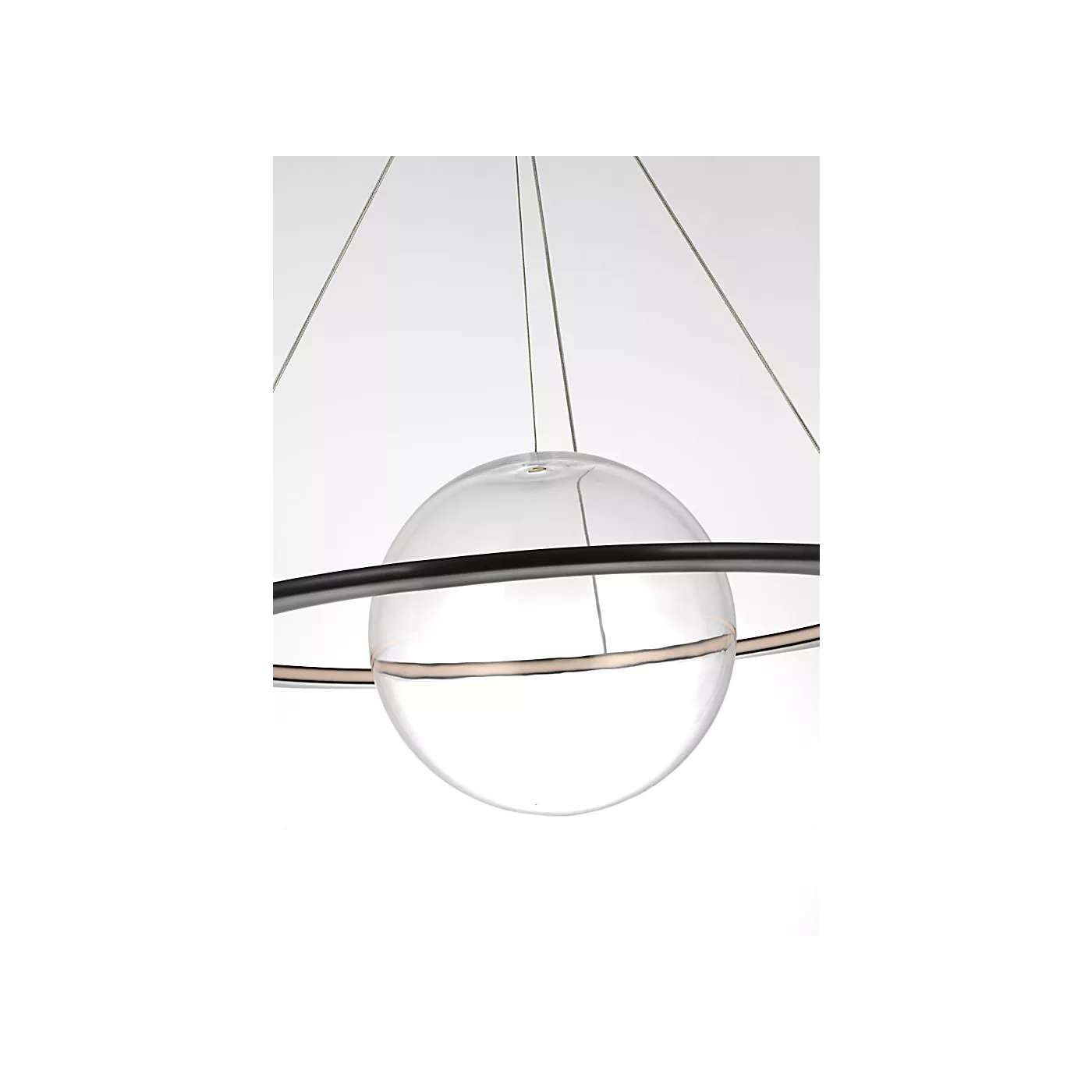 Cosmos 28" Ring and Orb Chandelier