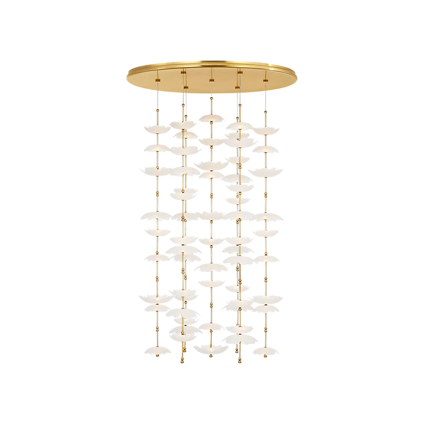 Petaluma 28" Cascading Chandelier