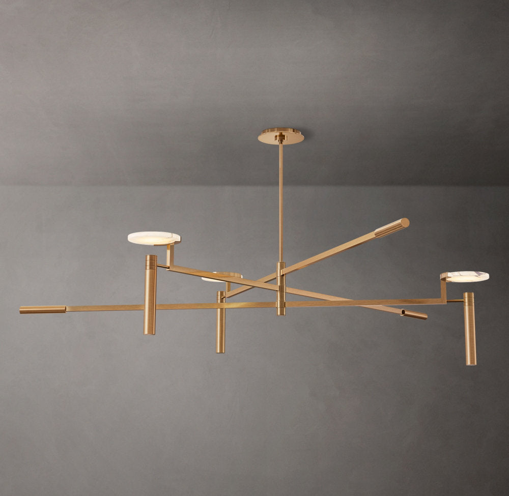 Melange Round Chandelier 60"
