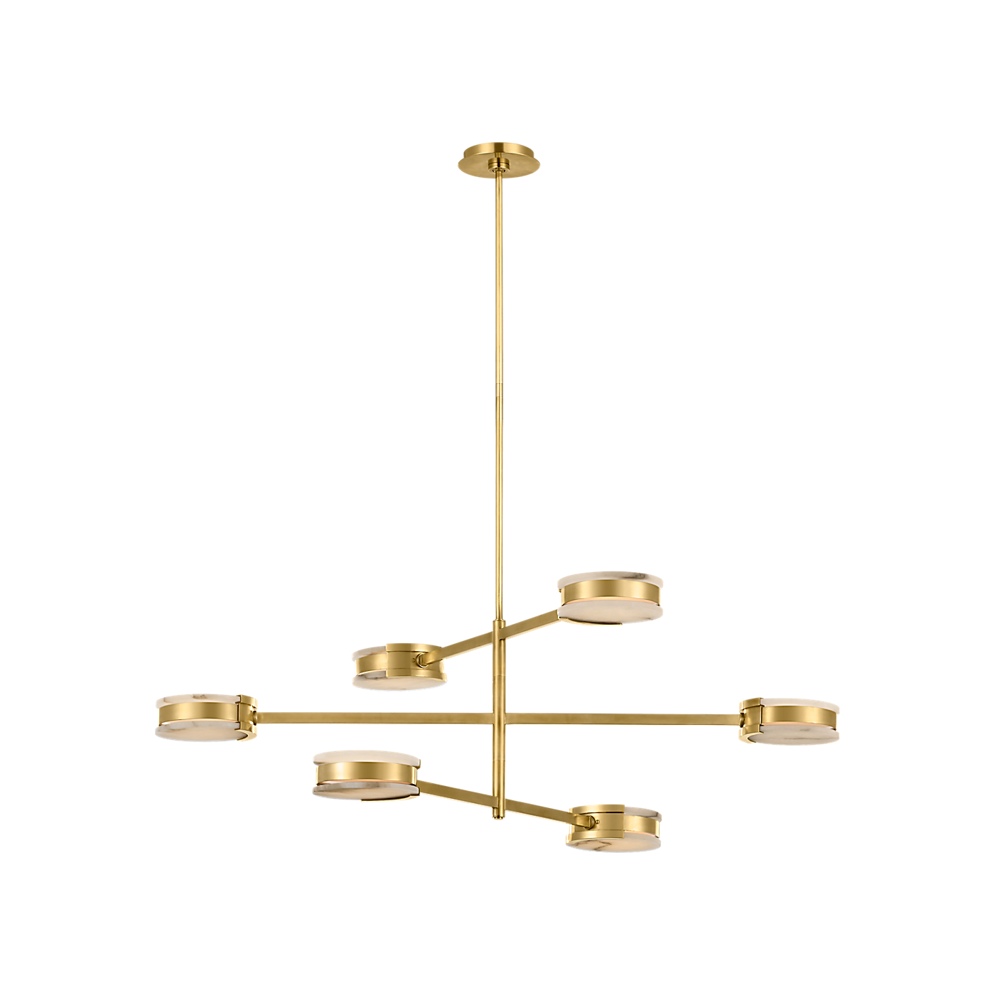 Melange 48" Multi-Positional Chandelier