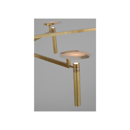 Melange Grande Floating Disc Chandelier