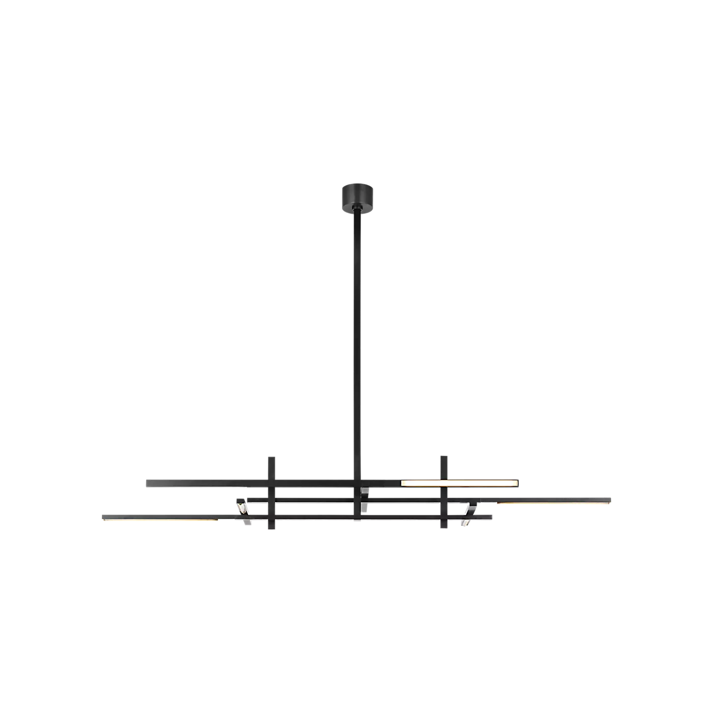 Cityscape Stacked X-Large Linear Chandelier