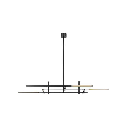 Cityscape Stacked X-Large Linear Chandelier