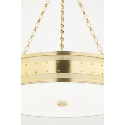 Gaines 4-Light Chandelier in Aged Old Bronze 22L x 22W x 5.75H