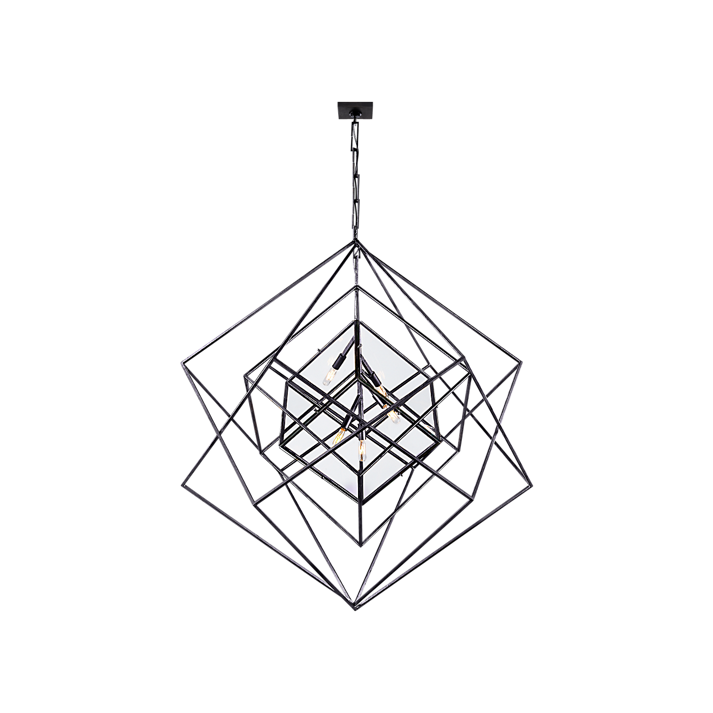 Cubist Large Chandelier