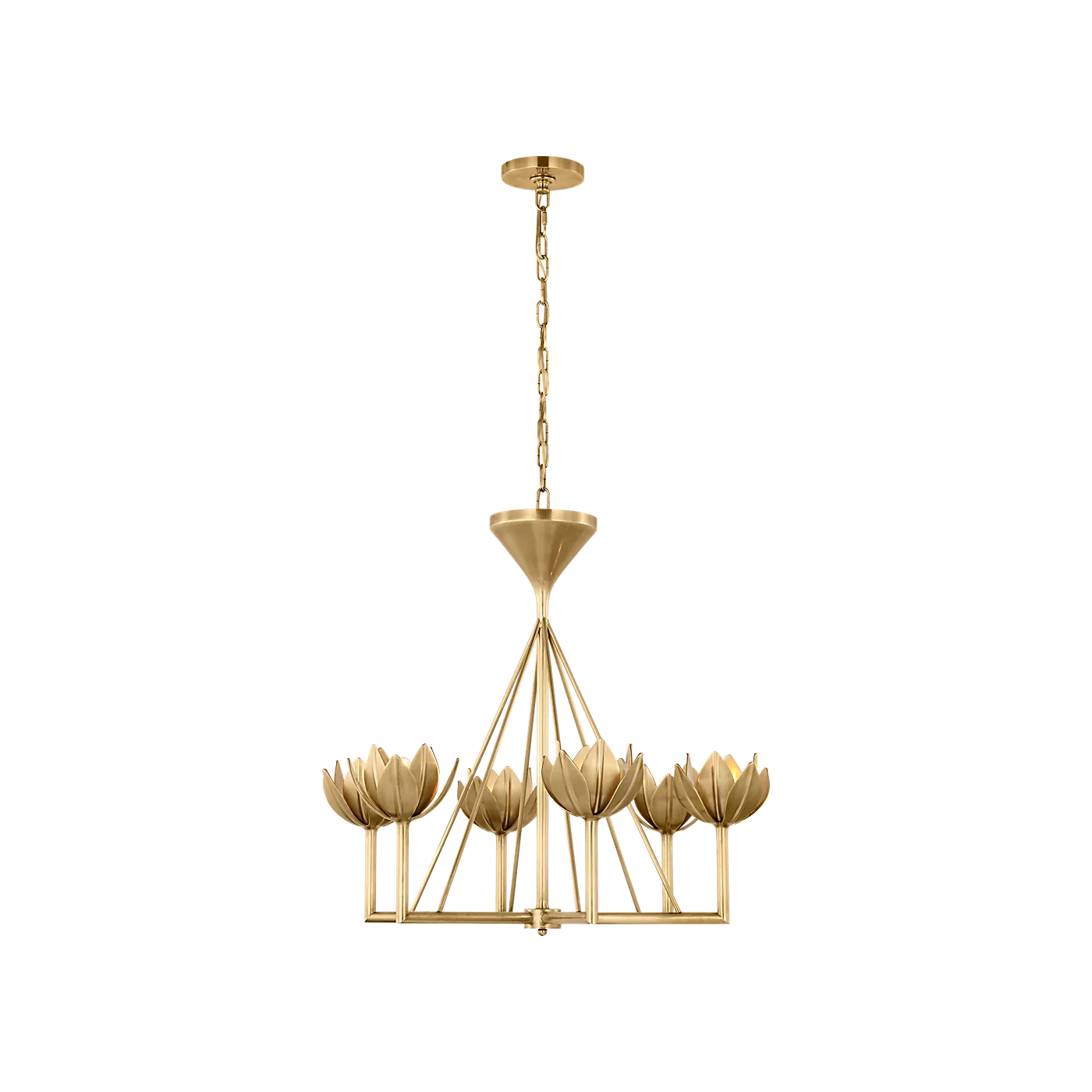 Alberto Small Low Ceiling Chandelier