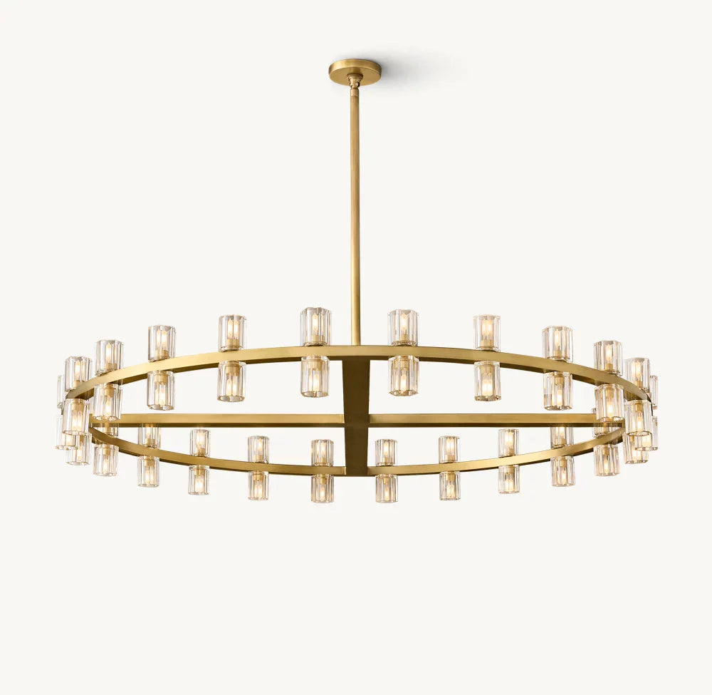 Arcachons Circular LED Chandelier 48"