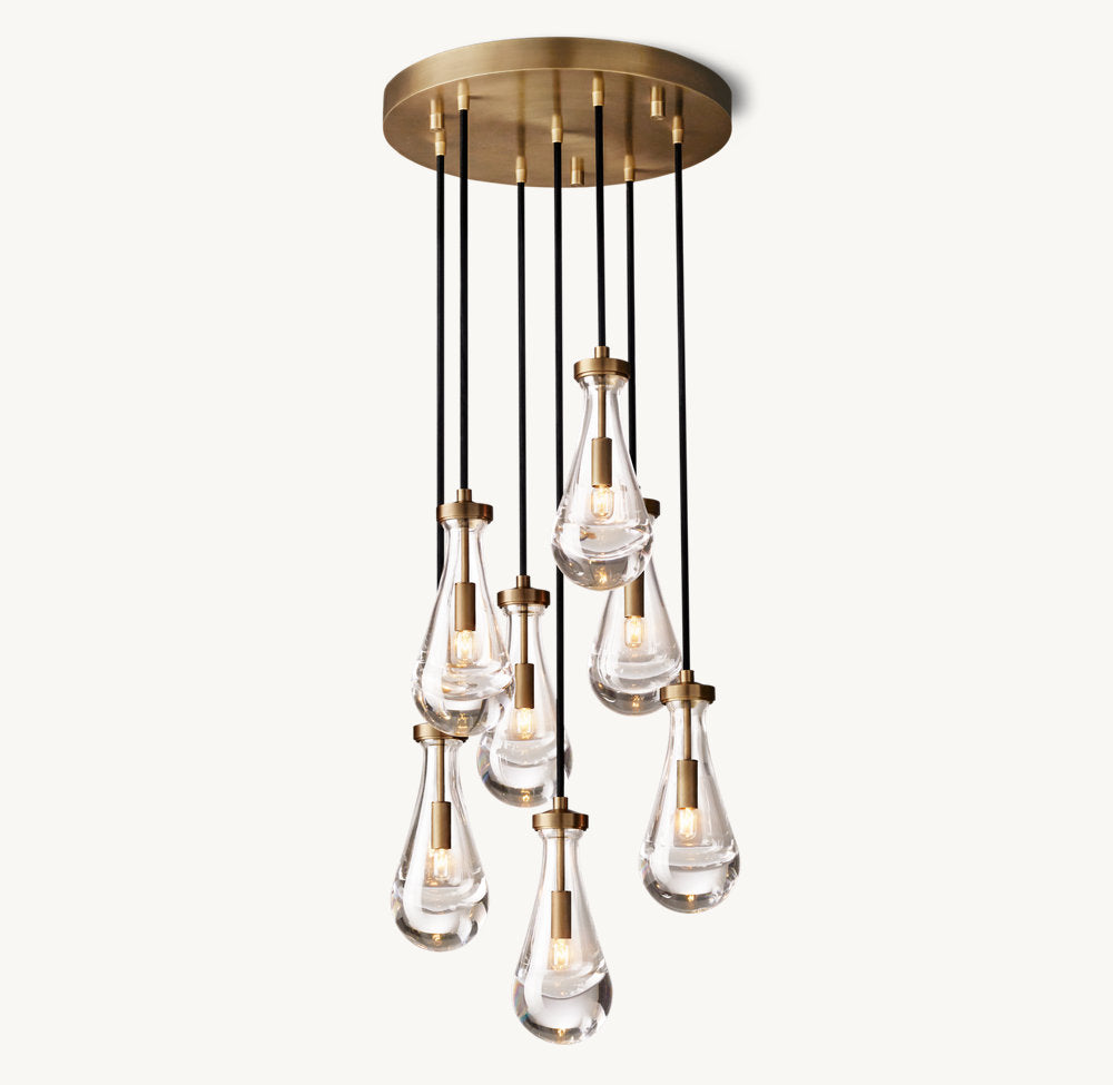 Rains Circular Chandelier 18"